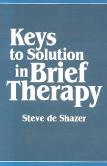 Keys to Solution in Brief Therapy voorzijde