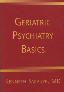 Geriatric Psychiatry Basics voorzijde