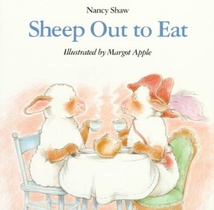 Sheep out to Eat