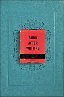 Burn After Writing voorzijde