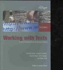 Working with Texts voorzijde