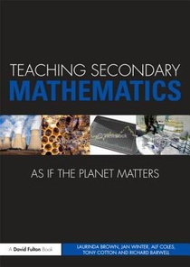 Teaching Secondary Mathematics as if the Planet Matters voorzijde