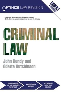 Optimize Criminal Law voorzijde