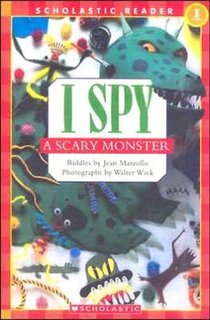 I Spy a Scary Monster (Scholastic Reader, Level 1) voorzijde