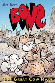 The Great Cow Race: A Graphic Novel (Bone #2): Volume 2 voorzijde