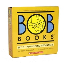 Bob Books: Set 2 - Advancing Beginners Box Set (12 books)
