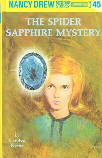 Nancy Drew 45: the Spider Sapphire Mystery voorzijde