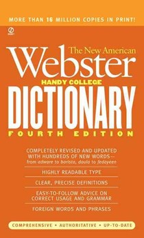 NEW AMER WEBSTER HANDY COL DIC voorzijde