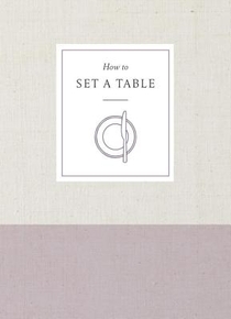 How to Set a Table voorzijde