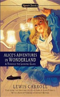 Alice's Adventures in Wonderland and Through the Looking Glass voorzijde