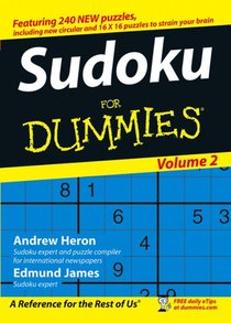 Sudoku For Dummies, Volume 2 voorzijde