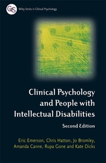Clinical Psychology and People with Intellectual Disabilities voorzijde
