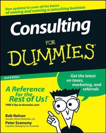 Consulting For Dummies voorzijde