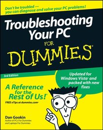 Troubleshooting Your PC For Dummies voorzijde