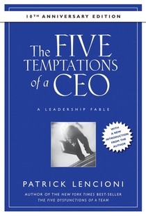 The Five Temptations of a CEO voorzijde