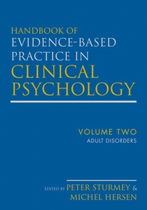 Handbook of Evidence-Based Practice in Clinical Psychology, Adult Disorders voorzijde