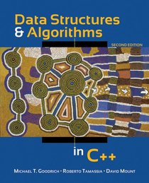 Data Structures and Algorithms in C++ voorzijde