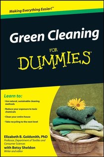 Green Cleaning For Dummies voorzijde