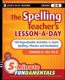 The Spelling Teacher's Lesson-a-Day voorzijde