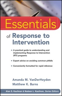 Essentials of Response to Intervention voorzijde