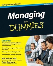 Managing For Dummies voorzijde