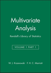 Multivariate Analysis, Volume 1, Part 1