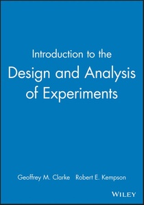 Introduction to the Design and Analysis of Experiments voorzijde