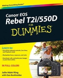 Canon EOS Rebel T2i / 550D For Dummies voorzijde