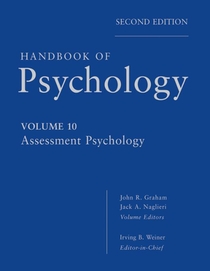Handbook of Psychology, Assessment Psychology voorzijde