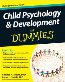 Child Psychology and Development For Dummies voorzijde