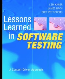 Lessons Learned in Software Testing voorzijde