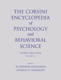 The Corsini Encyclopedia of Psychology and Behavioral Science, Volume 3