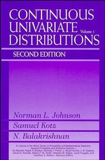Continuous Univariate Distributions, Volume 1