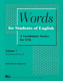 Words for Students of English, Vol. 7: A Vocabulary Series for ESL Volume 7