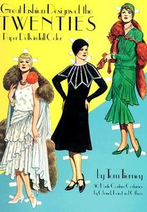 Great Fashion Designs of the Twenties Paper Dolls