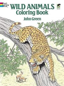 Wild Animals Coloring Book