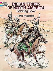 Indian Tribes of North America Colouring Book