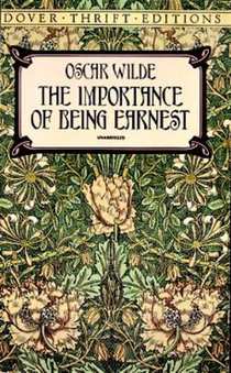 The Importance of Being Earnest voorzijde