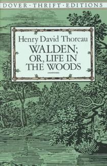 Walden: or, Life in the Woods voorzijde