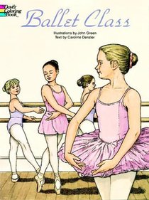 Ballet Class Coloring Book voorzijde