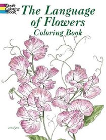 The Language of Flowers Coloring Book