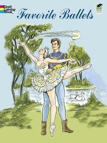 Ballet Costumes Coloring Book
