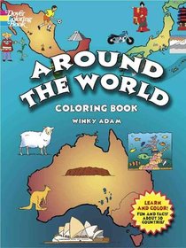 Around the World Coloring Book