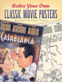 Color Your Own Classic Movie Posters