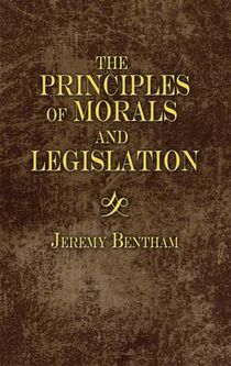 An Introduction to the Principles of Morals and Legislation voorzijde