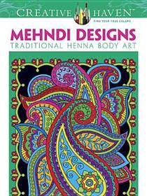 Creative Haven Mehndi Designs Coloring Book