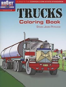 Boost Trucks Coloring Book voorzijde