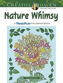 Creative Haven Nature Whimsy Coloring Book