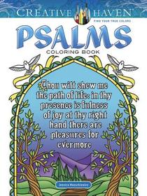 Creative Haven Psalms Coloring Book voorzijde