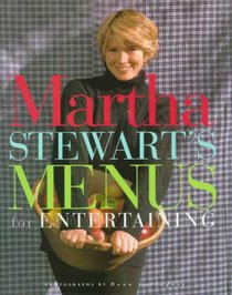 Martha Stewart's Menus for Entertaining voorzijde